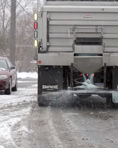 Snow & Ice Management - Salting + DeIcing