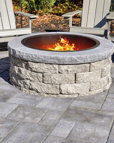 interlocking firepit